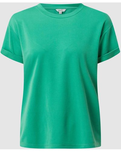 Mbym T-Shirt aus Modalmischung Modell 'Amana' - Grün