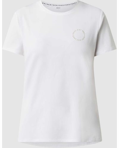 DKNY T-shirt Met Logo - Wit