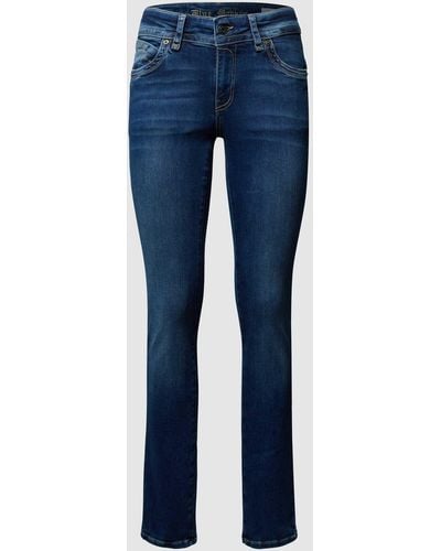 Blue Monkey Slim FIt Jeans mit Stretch-Anteil - Blau