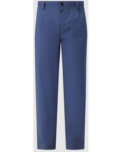 Ben Sherman Relaxed Tapered Fit Chino mit Stretch-Anteil - Blau