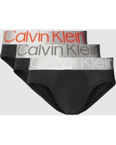 Calvin Klein Slip Met Elastische Band - Meerkleurig