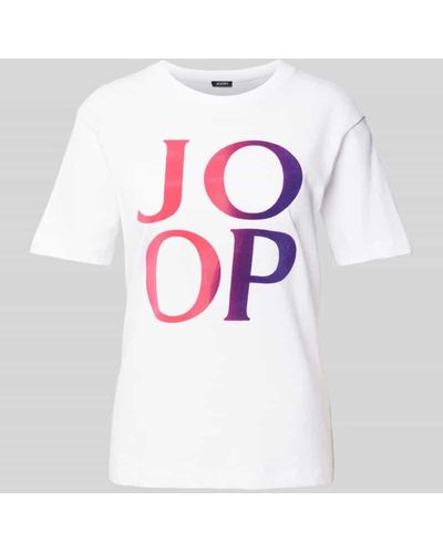Joop! T-Shirt mit Logo-Print - Weiß