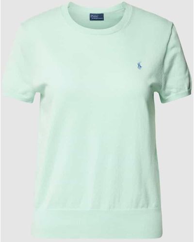 Polo Ralph Lauren T-Shirt mit Label-Stitching - Grün