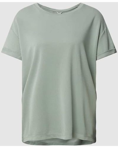 Mbym T-Shirt mit Rundhalsausschnitt Modell 'Amana' - Grün