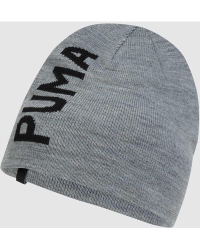PUMA Schal mit Allover-Muster - Grau