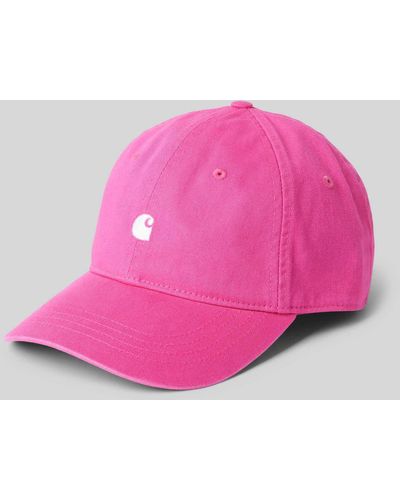Carhartt Basecap mit Logo-Stitching Modell 'MADISON' - Pink