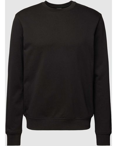 Armani Exchange Sweatshirt Met Labelprint - Zwart