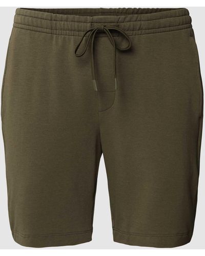 Mey Shorts mit Tunnelzug Modell 'ENJOY' - Grün