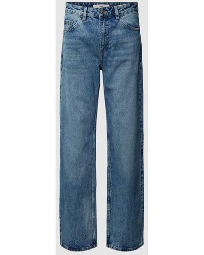 Mango Flared Jeans im 5-Pocket-Design Modell 'MIAMI' - Blau