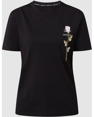 Miss Sixty T-shirt Met Logo - Zwart