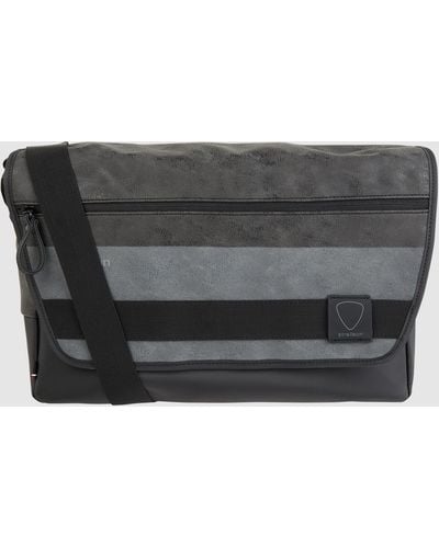 Strellson Messenger Bag mit gepolstertem Laptopfach Modell 'Finchley' - Grau
