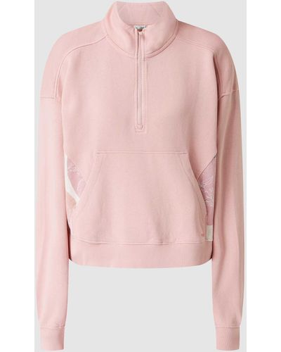 O'neill Sportswear Troyer aus Baumwoll-Lyocell-Mix - Pink