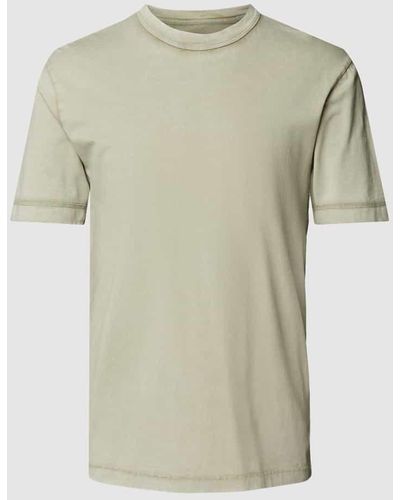 DRYKORN T-Shirt mit Rundhalsausschnitt Modell 'Raphael' - Grün