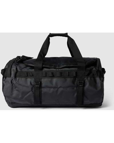 The North Face Weekender mit Label-Print Modell 'BASE CAMP DUFFEL M' - Schwarz