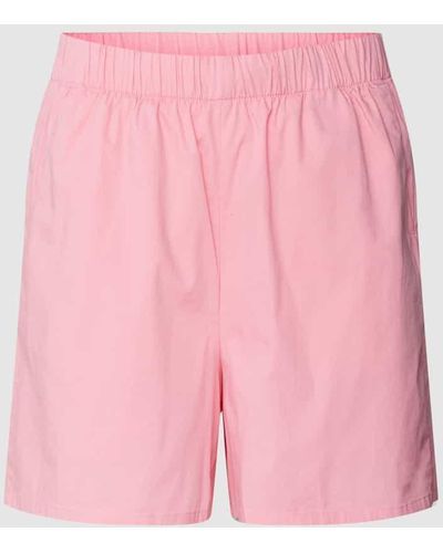 Tom Tailor Shorts mit elastischem Bund - Pink