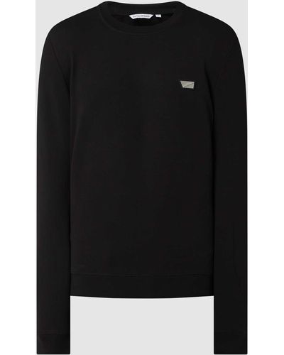 Antony Morato Sweatshirt Met Logo-applicatie - Zwart