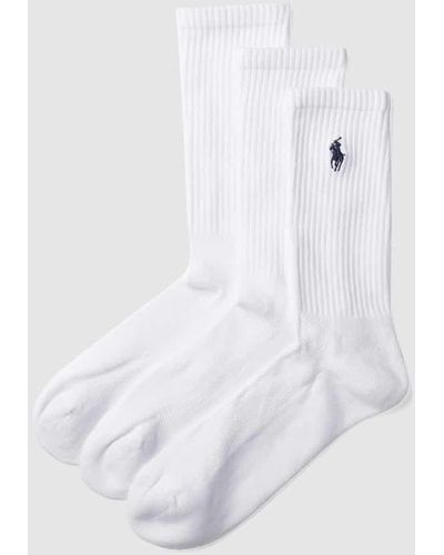 Polo Ralph Lauren Socken im 3er-Pack - Weiß