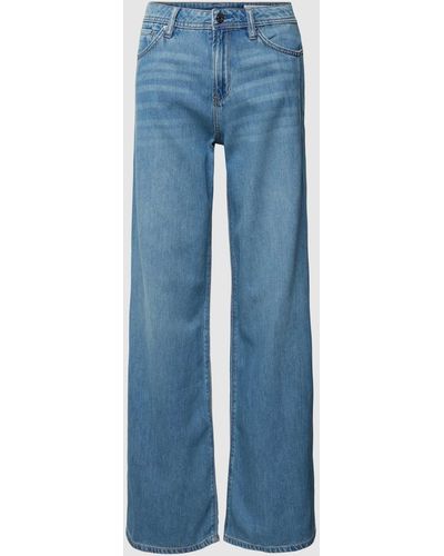 S.oliver Flared Cut Jeans im 5-Pocket-Design - Blau