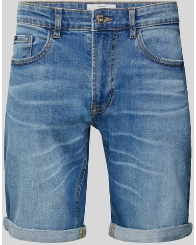 Redefined Rebel Korte Regular Fit Jeans - Blauw