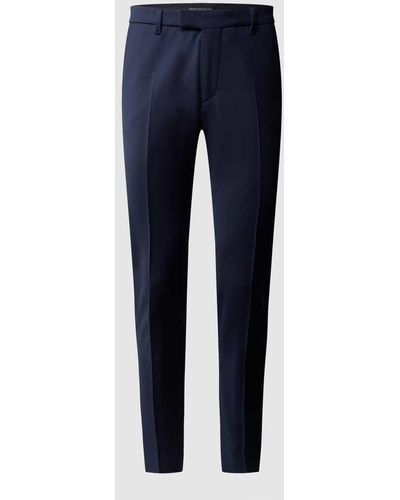 DRYKORN Slim Fit Anzughose mit Stretch-Anteil Modell 'Piet' - 'Drynamic' - Blau