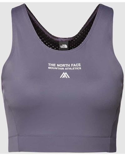 The North Face Multifunktions-BH mit Logo-Print - Lila