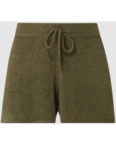 ONLY Shorts mit elastischem Bund Modell 'Fiona' - Grün