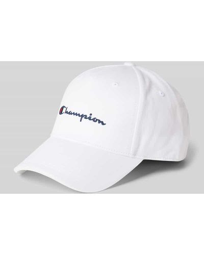 Champion Basecap mit Label-Stitching Modell 'Legacy' - Weiß