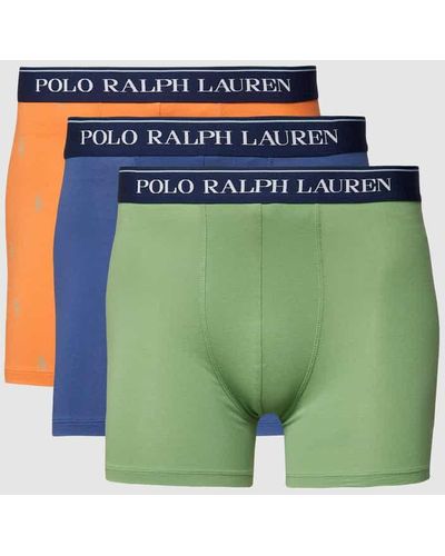 Polo Ralph Lauren Trunks mit Label-Schriftzug - Orange