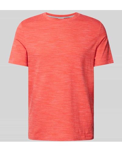 S.oliver T-Shirt in Melange-Optik - Pink