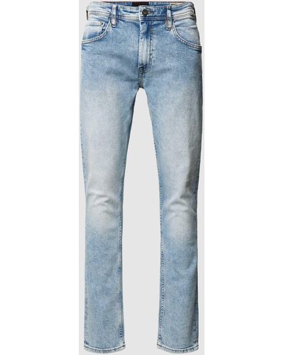 Blend Slim Fit Jeans im 5-Pocket-Design Modell 'Twister' - Blau