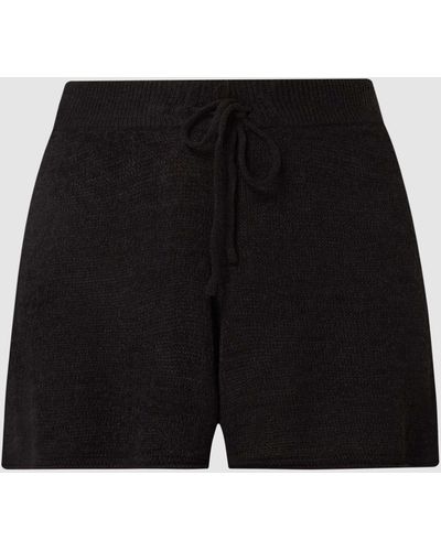 ONLY Shorts mit elastischem Bund Modell 'Fiona' - Schwarz