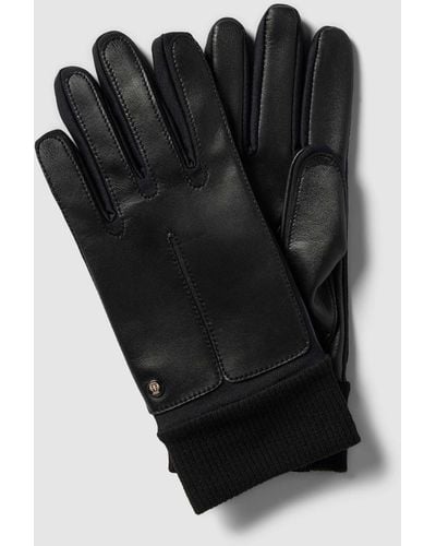 Roeckl Sports Handschoenen Met Ribboorden - Zwart