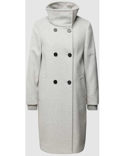 S.oliver Mantel mit Eingrifftaschen - Grau