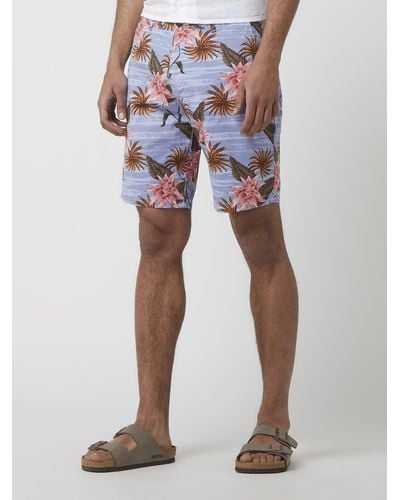 Scotch & Soda Bermuda Met All-over Motief, Model 'fave' - Groen