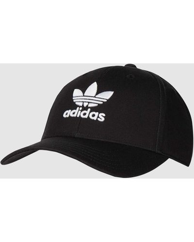 adidas Originals Cap mit Label-Stitching - Schwarz