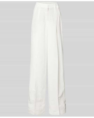 RAFFAELLO ROSSI Hose in unifarbenem Design Modell 'MAYLA' - Weiß