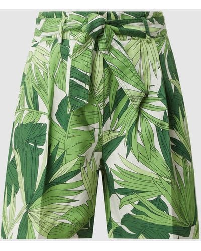 GANT Shorts mit Paperbag-Bund - Grün