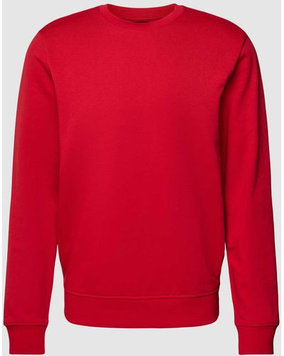Armani Exchange Sweatshirt Met Labelprint - Rood