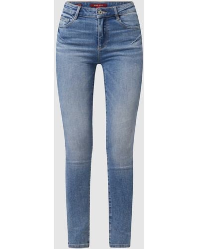 Miss Sixty Skinny Fit Jeans Met Stretch, Model 'bettie' - Blauw