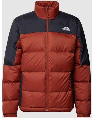 The North Face Steppjacke mit Label-Stitching Modell 'DIABLO DOWN' - Rot