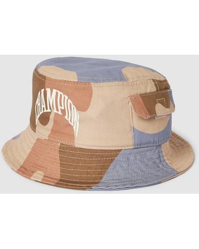 Champion Bucket Hat mit Camouflage-Muster - Natur