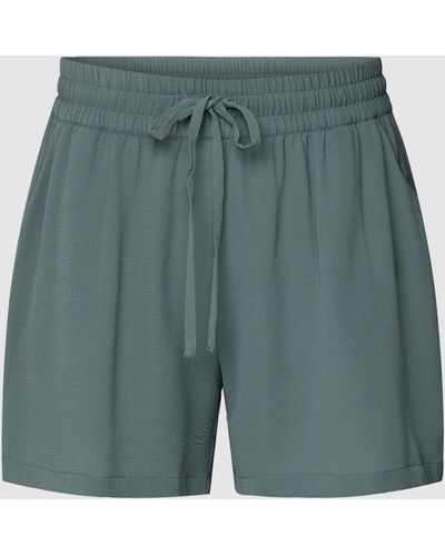 Only Carmakoma PLUS SIZE Shorts mit elastischem Bund - Grün