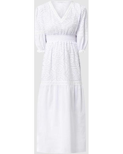 Chiara Fiorini Kleid aus Lochspitze - Weiß