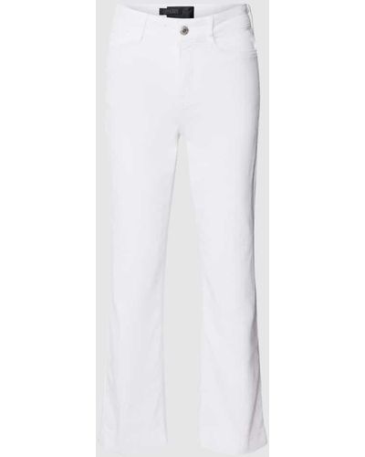 DRYKORN Jeans mit Label-Details Modell 'SPEAK' - Weiß