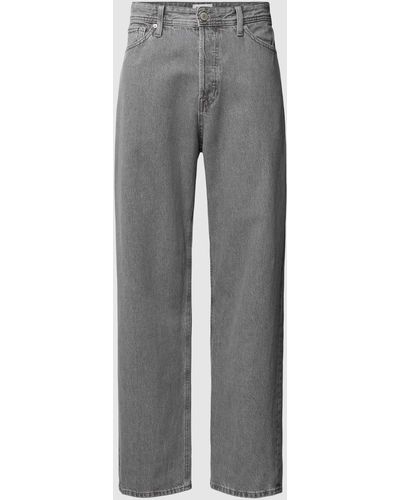 Jack & Jones Baggy Fit Jeans Met 5-pocketmodel - Grijs