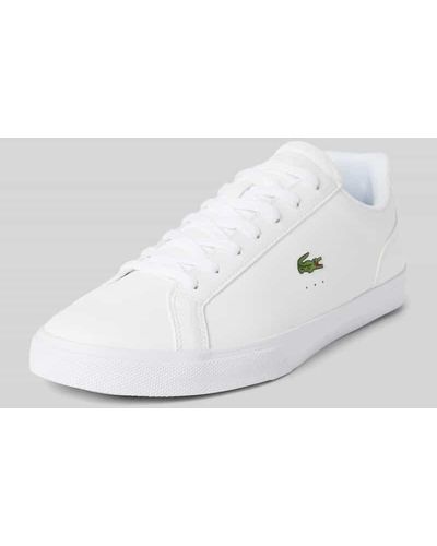 Lacoste Sneaker mit Logo-Stitching Modell 'LEROND' - Weiß