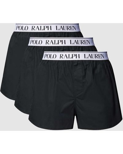Polo Ralph Lauren Boxershort Met Elastische Logoband - Zwart