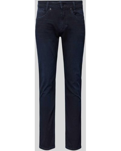M·a·c Jeans im 5-Pocket-Design Modell "ARNE PIPE" - Blau