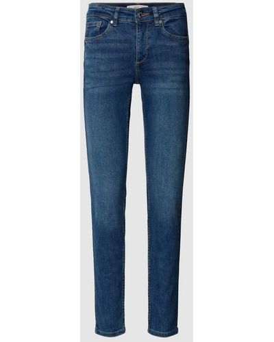 Mango Jeans mit 5-Pocket-Design Modell 'PUSHUP' - Blau