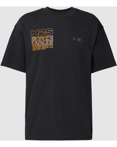 BALR T-Shirt mit Label-Detail Modell 'Joey' - Schwarz